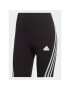 adidas Športové kraťasy Future Icons 3-Stripes Bike Shorts HT4718 Čierna Slim Fit - Pepit.sk