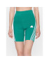 adidas Športové kraťasy Future Icons 3-Stripes Bike Shorts IC0528 Zelená Slim Fit - Pepit.sk