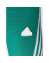 adidas Športové kraťasy Future Icons 3-Stripes Bike Shorts IC0528 Zelená Slim Fit - Pepit.sk