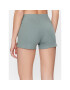 adidas Športové kraťasy Lounge Rib Booty Shorts IC8759 Zelená Fitted Fit - Pepit.sk