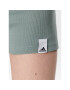 adidas Športové kraťasy Lounge Rib Booty Shorts IC8759 Zelená Fitted Fit - Pepit.sk