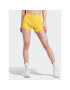 adidas Športové kraťasy Lounge Rib Booty Shorts IC9453 Žltá Fitted Fit - Pepit.sk