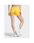 adidas Športové kraťasy Lounge Rib Booty Shorts IC9453 Žltá Fitted Fit - Pepit.sk