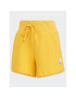 adidas Športové kraťasy Lounge Terry Loop Shorts HZ1603 Žltá Loose Fit - Pepit.sk