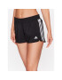 adidas Športové kraťasy Pacer 3-Stripes Woven Shorts GH8146 Čierna Regular Fit - Pepit.sk