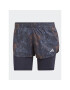 adidas Športové kraťasy Run Fast 2-in-1 Shorts HS8612 Čierna Slim Fit - Pepit.sk