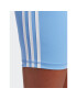 adidas Športové kraťasy Training Essentials 3-Stripes High-Waisted Short Leggings IC8311 Modrá - Pepit.sk