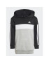 adidas Súprava mikina a legíny Tiberio 3-Stripes Colorblock Fleece IJ6327 Čierna Slim Fit - Pepit.sk