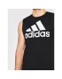 adidas Tank top Essentials Big Logo GR9599 Čierna Regular Fit - Pepit.sk