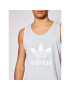 adidas Tank top Trefoil GN3488 Modrá Regular Fit - Pepit.sk