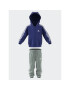 adidas Tepláková súprava Essentials Full-Zip Hooded Jogger Set IB4763 Modrá Regular Fit - Pepit.sk