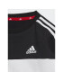 adidas Tepláková súprava Tiberio 3-Stripes Colorblock IA3125 Čierna Slim Fit - Pepit.sk