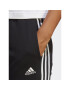 adidas Teplákové nohavice Essentials 3-Stripes French Terry Cuffed Joggers IC8770 Čierna Slim Fit - Pepit.sk