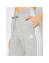 adidas Teplákové nohavice Essentials French Terry 3-Stripes GM8735 Sivá Slim Fit - Pepit.sk