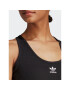 adidas Top Adicolor Essentials Rib Tank Top IB7324 Čierna Slim Fit - Pepit.sk