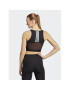 adidas Top AEROREADY Hyperglam Crop Tank Top IB2310 Čierna - Pepit.sk