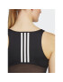 adidas Top AEROREADY Hyperglam Crop Tank Top IB2310 Čierna - Pepit.sk