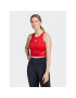 adidas Top AEROREADY Hyperglam Crop Tank Top IB4083 Červená - Pepit.sk