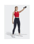 adidas Top AEROREADY Hyperglam Crop Tank Top IB4083 Červená - Pepit.sk