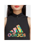 adidas Top Graphic Tank Top HT4706 Čierna Regular Fit - Pepit.sk