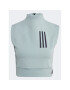 adidas Top Mission Victory Sleeveless Cropped Top IC0315 Zelená Slim Fit - Pepit.sk