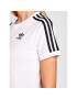 adidas Tričko adicolor Classics 3-Stripes GN2913 Biela Regular Fit - Pepit.sk