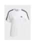 adidas Tričko Adicolor Classics 3-Stripes T-Shirt IB7410 Biela Regular Fit - Pepit.sk