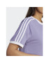 adidas Tričko Adicolor Classics 3-Stripes T-Shirt IB7411 Fialová Regular Fit - Pepit.sk