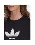 adidas Tričko Adicolor Classics Short Trefoil T-Shirt IB1406 Čierna Oversize - Pepit.sk