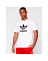 adidas Tričko adicolor Classics Trefoil GN3463 Biela Regular Fit - Pepit.sk