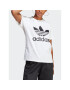 adidas Tričko Adicolor Classics Trefoil T-Shirt IB7420 Biela Regular Fit - Pepit.sk