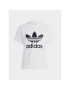 adidas Tričko Adicolor Classics Trefoil T-Shirt IB7420 Biela Regular Fit - Pepit.sk