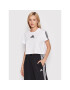 adidas Tričko Aeroredy Made For Training HD9352 Biela Loose Fit - Pepit.sk