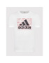 adidas Tričko Digital Dna Badge Of Sport Graphic HE4817 Biela Regular Fit - Pepit.sk