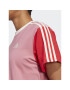 adidas Tričko Essentials 3-Stripes Single Jersey Crop Top IC9926 Ružová Loose Fit - Pepit.sk