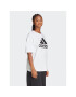 adidas Tričko Essentials Big Logo Boyfriend T-Shirt HR4930 Biela Loose Fit - Pepit.sk