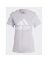 adidas Tričko Essentials Logo T-Shirt IC0633 Fialová Regular Fit - Pepit.sk