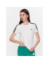 adidas Tričko Essentials Slim 3-Stripes T-Shirt GL0783 Biela Slim Fit - Pepit.sk