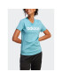 adidas Tričko Essentials Slim Logo T-Shirt IC0629 Modrá Slim Fit - Pepit.sk