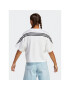 adidas Tričko Future Icons 3-Stripes T-Shirt IB8517 Biela Loose Fit - Pepit.sk