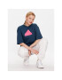 adidas Tričko Future Icons Badge of Sport Boyfriend T-Shirt IM2539 Tyrkysová Loose Fit - Pepit.sk