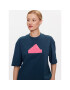 adidas Tričko Future Icons Badge of Sport Boyfriend T-Shirt IM2539 Tyrkysová Loose Fit - Pepit.sk