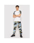 adidas Tričko Graphics Camo Cali H13486 Biela Regular Fit - Pepit.sk