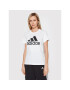 adidas Tričko Essentials Logo GL0649 Biela Regular Fit - Pepit.sk