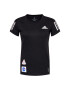 adidas Tričko Space Tee W GP5828 Čierna Regular Fit - Pepit.sk