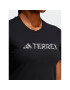 adidas Tričko Terrex Classic Logo T-Shirt HZ1392 Čierna Regular Fit - Pepit.sk