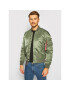 Alpha Industries Bomber bunda Ma-1 Vt 59 191118 Zelená Regular Fit - Pepit.sk