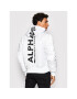 Alpha Industries Bundy bomber Back Print 128113 Biela Regular Fit - Pepit.sk