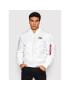 Alpha Industries Bundy bomber Back Print 128113 Biela Regular Fit - Pepit.sk