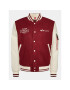 Alpha Industries Bundy bomber Varsity Air Force 138107 Bordová Regular Fit - Pepit.sk